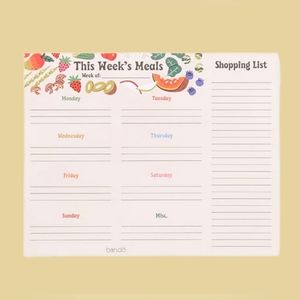 Weekly meal planning